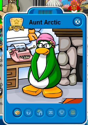 I met Aunt Arctic!!!
